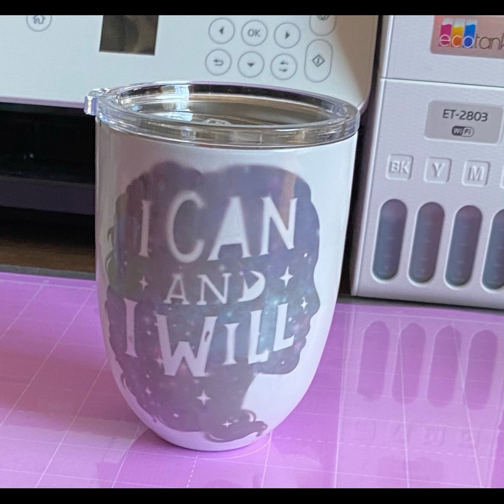 I Can And I Will 12 oz Tumbler